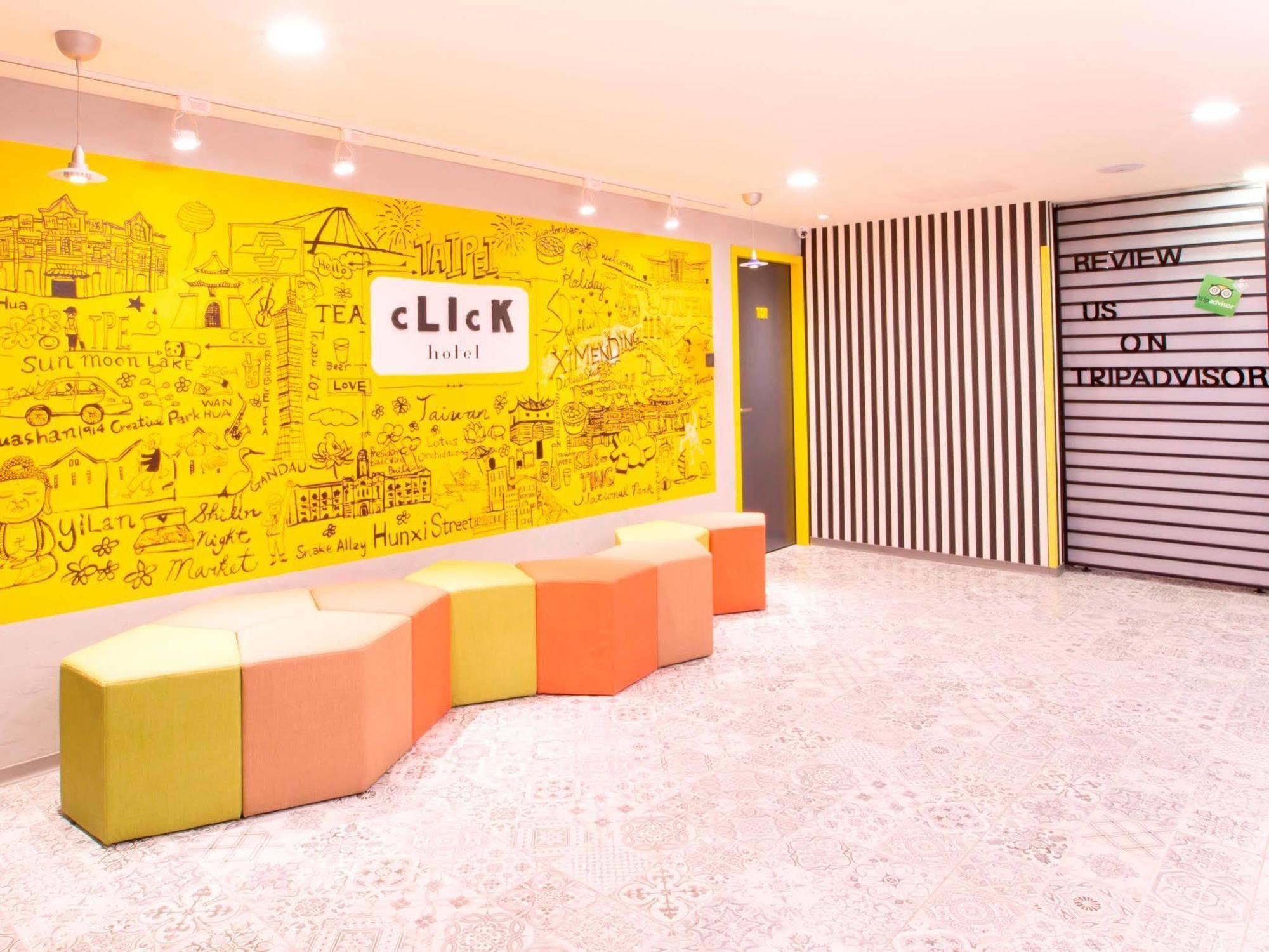 Click Hotel - Ximending Branch Taipei Exterior foto